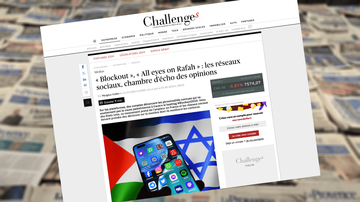 Challenges : Les réseaux sociaux, chambre d’écho des opinions